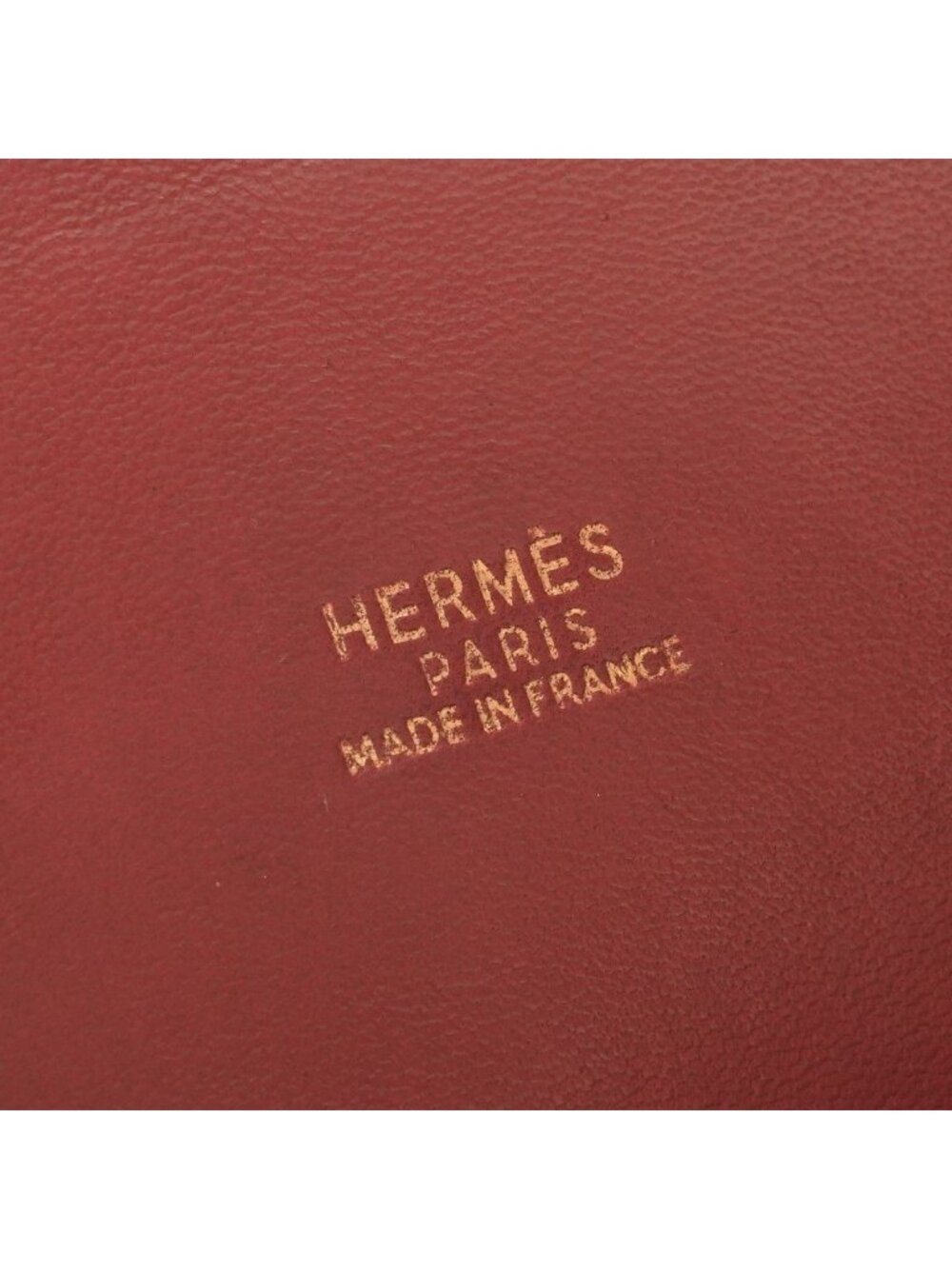 Hermes Bolide 35 Tote Shoulder Bag Ardennes Rouge Vif Rougevif Red Gold 2-Way - Picture 7 of 9